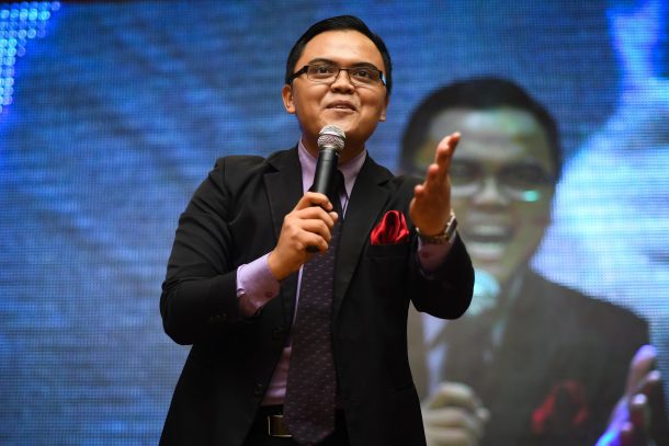 Event Media Host Zaki Zainal
